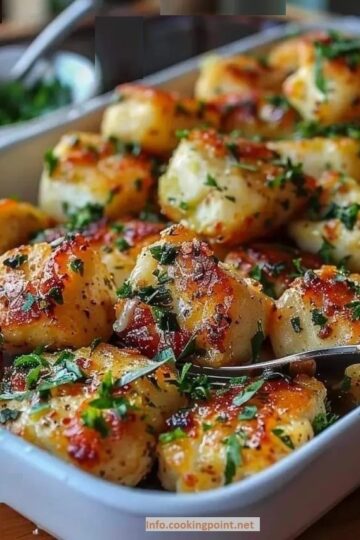 Lemon & Garlic Chicken Bites