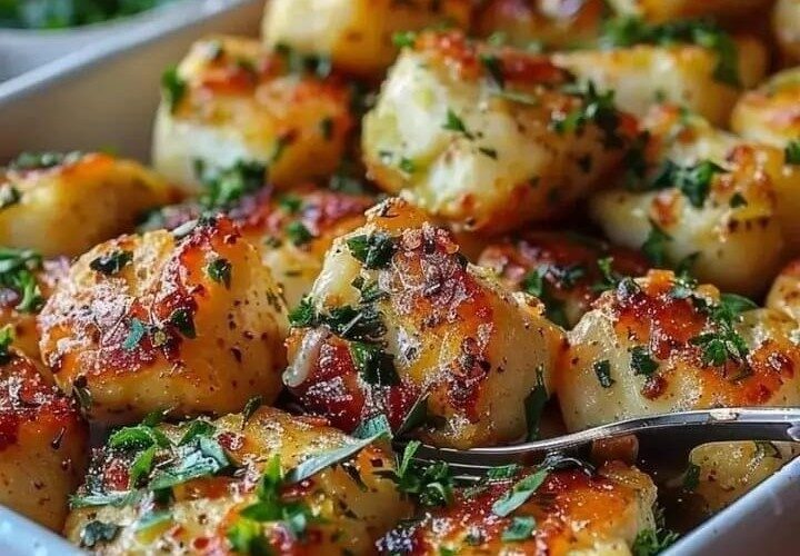 Lemon & Garlic Chicken Bites