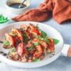 Air Fryer Caprese Chicken with Pesto, Tomato and Cheese recipe
