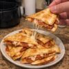 Air Fryer Cheesy Pizza Quesadillas