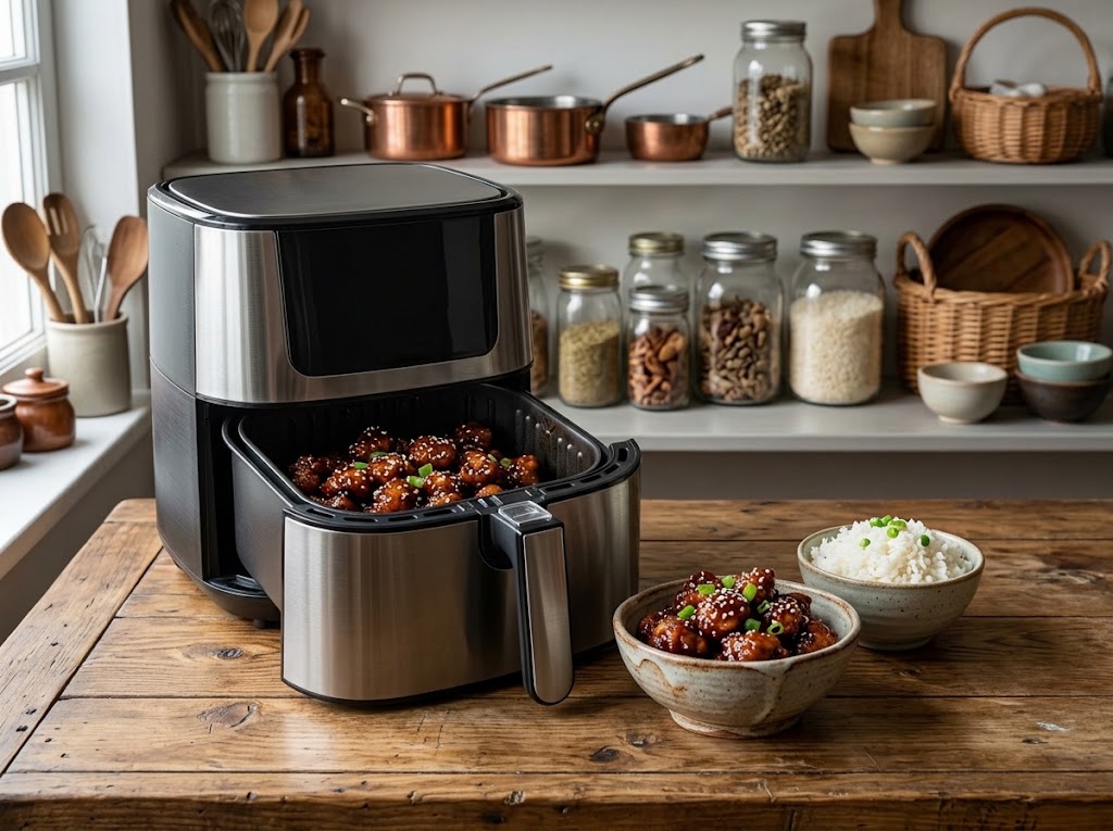 Air Fryer Sesame Chicken