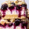 Gluten Free Blueberry Cheesecake Bars