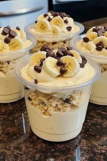 High-Protein Banana Pudding