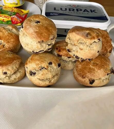 Air fryer Fruit scones