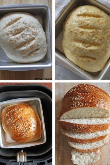 Homemade Air Fryer Bread