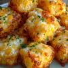 Air Fryer Cheesy Potato Bites