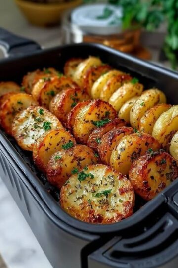 Crispy Air Fryer Potato Slices