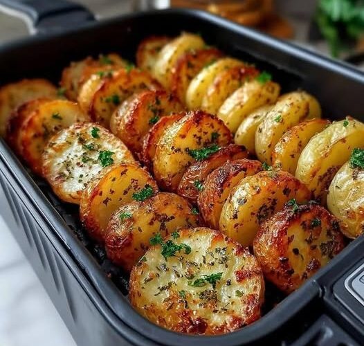Crispy Air Fryer Potato Slices