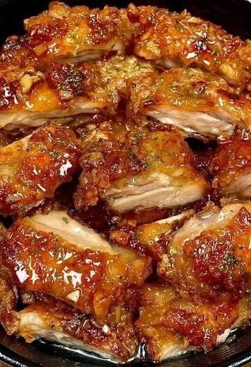 Air Fryer Honey Glazed Chicken