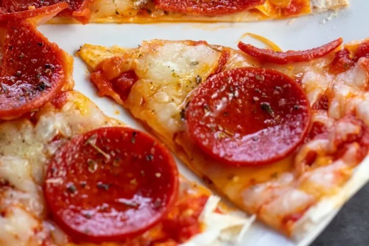 Crispy Air Fryer Tortilla Pizza