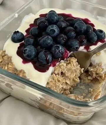 Blueberry Oatmeal Breakfast