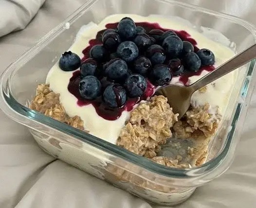Blueberry Oatmeal Breakfast