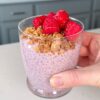 Instant Blueberry Chia Protein Pudding (Quick, Gluten-Free, 50g Protein)