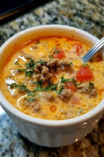 Keto- Creamy -Taco- Soup