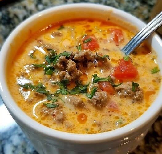 Keto- Creamy -Taco- Soup
