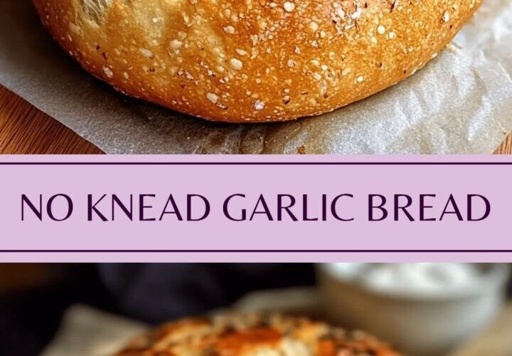 No-Knead Sourdough Bread