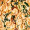 Easy Creamy Tuscan Shrimp