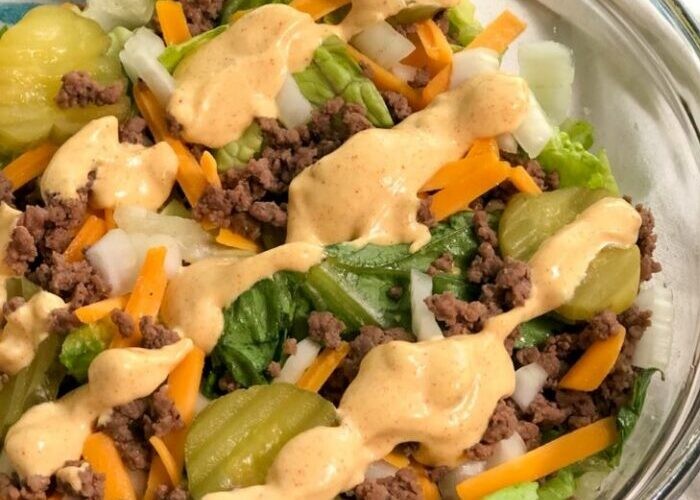 Keto Big Mac Salad