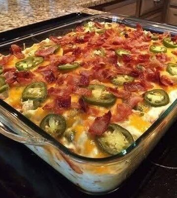 Jalapeño Popper Casserole