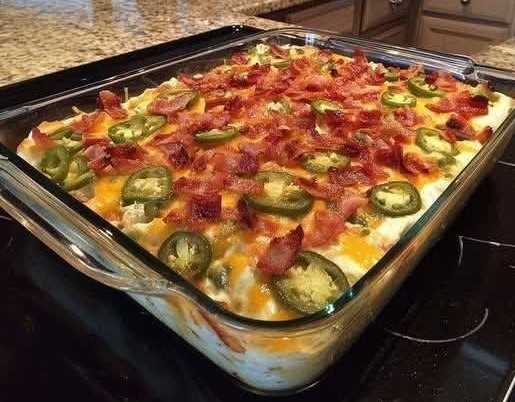 Jalapeño Popper Casserole