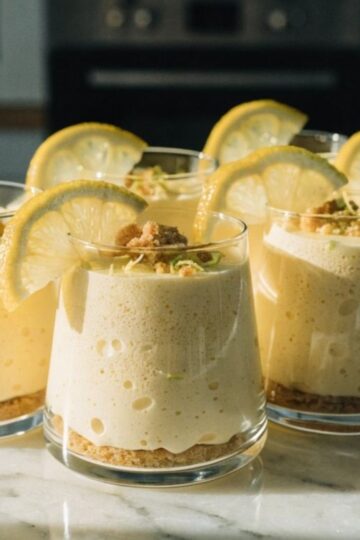 Lemon Cheesecake Mousse (Thermomix)