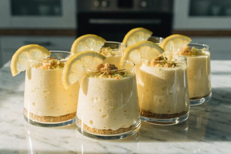 Lemon Cheesecake Mousse (Thermomix)