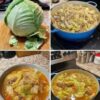 Cabbage and Ground Beef Soup.