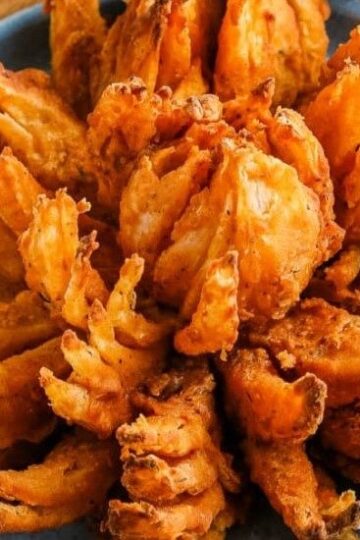 Crispy Air Fryer Blossom Onion