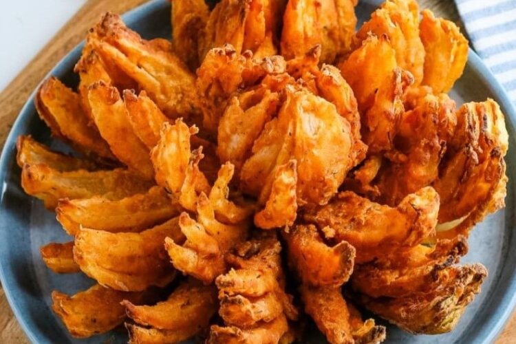 Crispy Air Fryer Blossom Onion