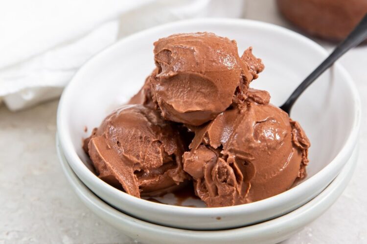 Dairy-Free Chocolate Keto Ice Cream for Ninja Creami