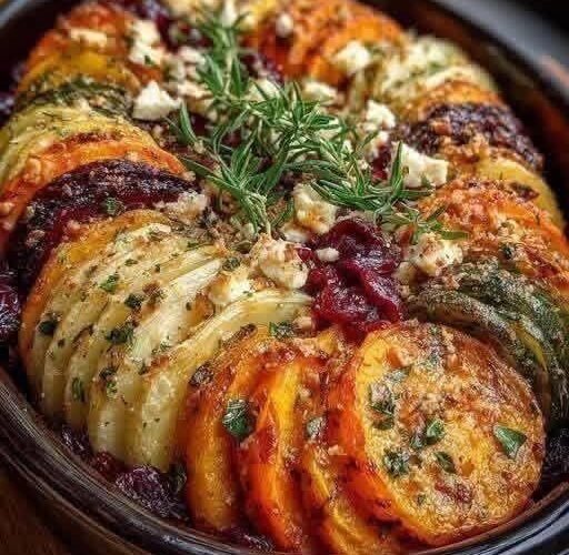 Deeply Layered Sweet Potato Gratin (Creamy & Perfectly Sliceable)