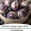 Frozen Blueberry Greek Yogurt Clusters