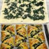 Golden Spinach and Cheese Phyllo Triangles
