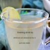 Refreshing Homemade Lemon Water Drink