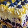 No-Bake Lemon Blueberry Cream Delight