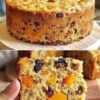 Healthy Honey Oat Bake with Apples, Carrots & Walnuts