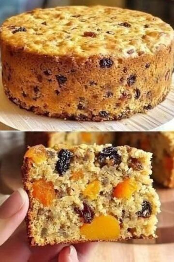 Healthy Honey Oat Bake with Apples, Carrots & Walnuts