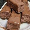 Keto Chocolate Nougat Bars