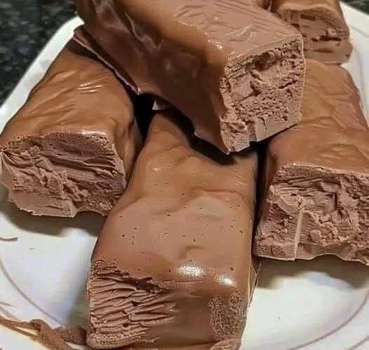Keto Chocolate Nougat Bars